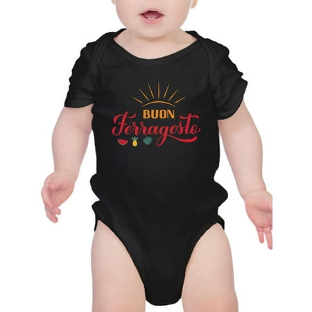 Buon Ferragosto Little Summer Bodysuit Infant -Image by Shutterstock 18 Months
Buon Ferragosto Little Summer Bodysuit Infant -Image by Shutterstock 18 Months