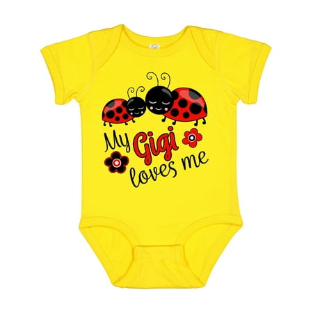 Inktastic My Gigi Loves Me with Cute Ladybugs Gift Baby Boy or Baby Girl Bodysuit
Inktastic My Gigi Loves Me with Cute Ladybugs Gift Baby Boy or Baby Girl Bodysuit