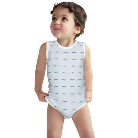 Vsdgher Party Shark Cute Print Baby Unisex Baby Cotton Sleeveless Bodysuits Soft and velvety comfortable and breathable
Vsdgher Party Shark Cute Print Baby Unisex Baby Cotton Sleeveless Bodysuits Soft and velvety comfortable and breathable