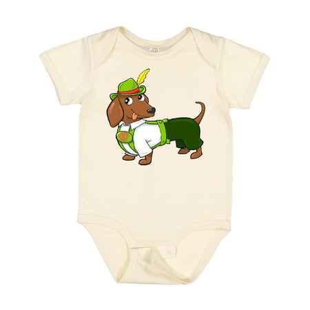 Inktastic Cute Brown Dachshund in Traditional German Wear Gift Baby Boy or Baby Girl Bodysuit
Inktastic Cute Brown Dachshund in Traditional German Wear Gift Baby Boy or Baby Girl Bodysuit