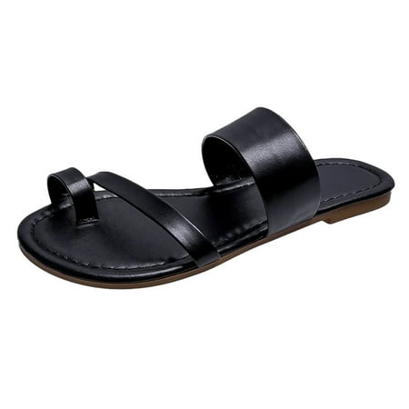 Pgeraug womens slippers New Flat Sandals Summer Casual Fashion Women s Shoes mens slippers Black 40
Pgeraug womens slippers New Flat Sandals Summer Casual Fashion Women s Shoes mens slippers Black 40