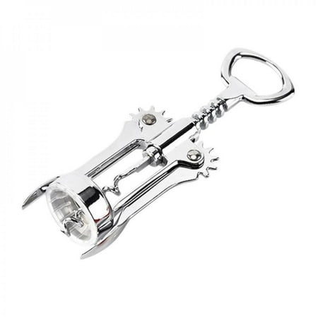 Xmarks Wine Bottle Opener - Corkscrew and Beer Bottle Cap Remover - Waiter’s Cork Remover - Stainless Steel Metal-For Restaurant Kitchen Bars-Bartenders
Xmarks Wine Bottle Opener - Corkscrew and Beer Bottle Cap Remover - Waiter’s Cork Remover - Stainless Steel Metal-For Restaurant Kitchen Bars-Bartenders