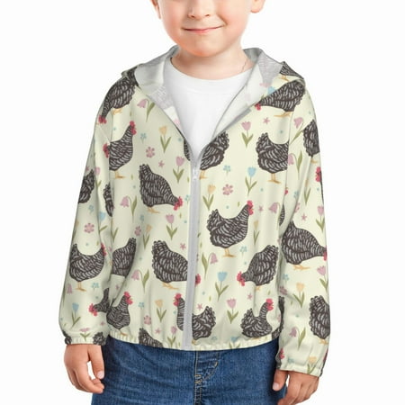 Vsdgher Funny Chicken Kids Sun Protection Hoodie with Zip Rash Guard Tops Children s Long Sleeve Sun Protection Clothing - 18 Months
Vsdgher Funny Chicken Kids Sun Protection Hoodie with Zip Rash Guard Tops Children s Long Sleeve Sun Protection Clothing - 18 Months