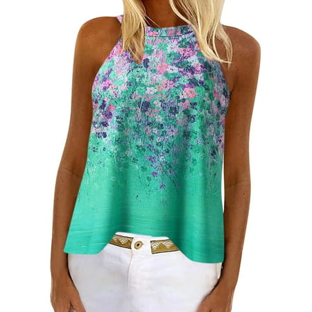 Dtydtpe Summer Womens Sleeveless Crew Neck Floral Printed Cold Shoulder Tanks Tops Casual Vest Shirts Brand Women Pajamas 3x Sleeveless Top plus Size Adjustable Camisole Crop Top Women Beard Tops
Dtydtpe Summer Womens Sleeveless Crew Neck Floral Printed Cold Shoulder Tanks Tops Casual Vest Shirts Brand Women Pajamas 3x Sleeveless Top plus Size Adjustable Camisole Crop Top Women Beard Tops