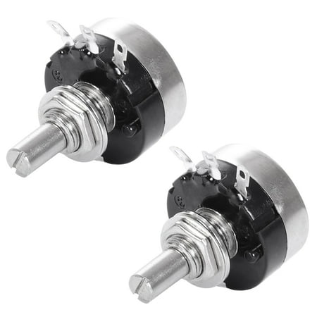 2X Taper Carbon Potentiometer with Diameter with Knob RV24YN 20S B502 5K Ohm
2X Taper Carbon Potentiometer with Diameter with Knob RV24YN 20S B502 5K Ohm
