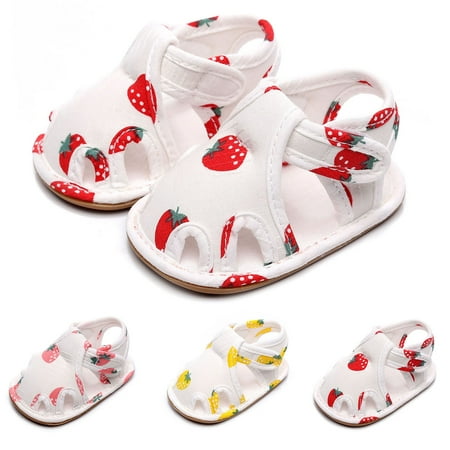 Toddler Shoes Soft Sole Non Slip Toddler Floor Shoes Fruit Strawberry Print Sandals
Toddler Shoes Soft Sole Non Slip Toddler Floor Shoes Fruit Strawberry Print Sandals