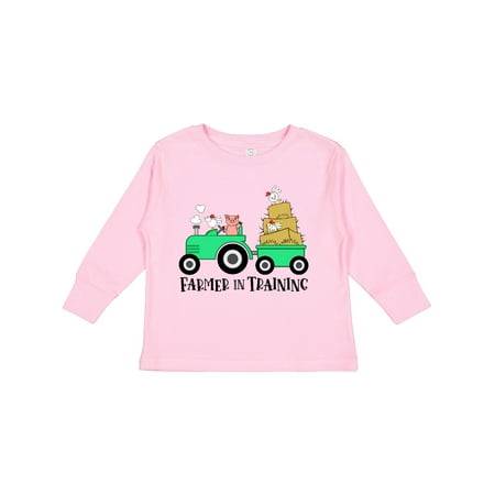 Inktastic Farmer in Training Cute Pig Chickens and Tractor Gift Toddler Boy or Toddler Girl Long Sleeve T-Shirt
Inktastic Farmer in Training Cute Pig Chickens and Tractor Gift Toddler Boy or Toddler Girl Long Sleeve T-Shirt