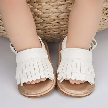 Dyfzdhu Baby Sandals Boys Girls Open Toe Tassels Shoes First Walkers Shoes Summer Toddler Flat Sandals
Dyfzdhu Baby Sandals Boys Girls Open Toe Tassels Shoes First Walkers Shoes Summer Toddler Flat Sandals