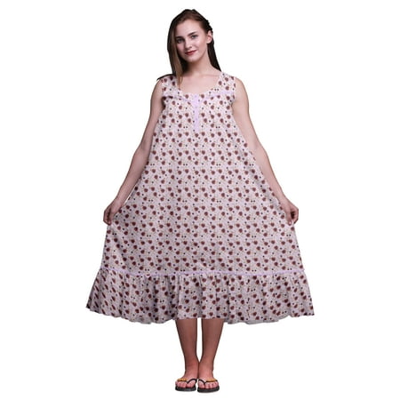 Bimba Light Violet2 Floral Leaves & Chrysanthemum Cotton Nightgowns For Women Mid-Calf Printed Sleepwear Night Dress X-Large
Bimba Light Violet2 Floral Leaves & Chrysanthemum Cotton Nightgowns For Women Mid-Calf Printed Sleepwear Night Dress X-Large