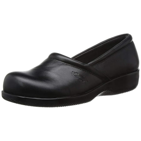 Softwalk Women s Adora Slip-On Clog Black Size 9.5
