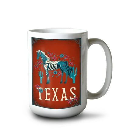 Lantern Press 15 fl oz Ceramic Mug Texas Americana Land of the Free Dishwasher & Microwave Safe
Lantern Press 15 fl oz Ceramic Mug Texas Americana Land of the Free Dishwasher & Microwave Safe