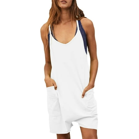 Sayhi Jumpsuits For Women Loose Jumpsuit Rompers Stretchy Dressy Casual Summer Bodysuit White XL
Sayhi Jumpsuits For Women Loose Jumpsuit Rompers Stretchy Dressy Casual Summer Bodysuit White XL