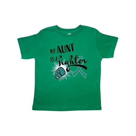 Inktastic Ovarian Cancer Awareness My Aunt s a Fighter Gift Toddler Boy or Toddler Girl T-Shirt
Inktastic Ovarian Cancer Awareness My Aunt s a Fighter Gift Toddler Boy or Toddler Girl T-Shirt