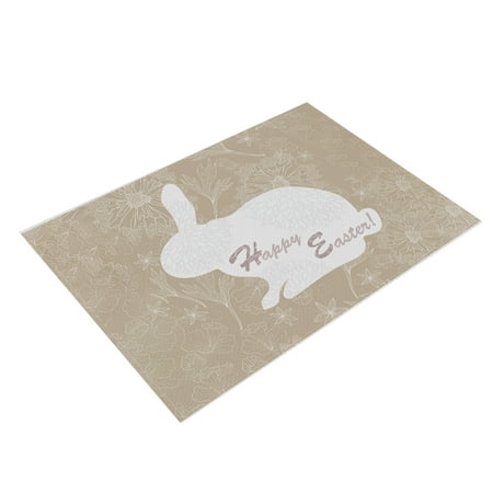 LBECLEY Place Mats 6 Happy Easter Placemats Table Mats Seasonal Spring Washable Place Mats Table Decoration for Easter Holiday Farmhouse Gathering Party Dinner Table Pottery Chargers Aa
LBECLEY Place Mats 6 Happy Easter Placemats Table Mats Seasonal Spring Washable Place Mats Table Decoration for Easter Holiday Farmhouse Gathering Party Dinner Table Pottery Chargers Aa