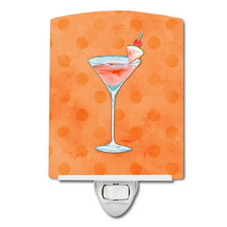 Caroline s Treasures BB8218CNL Summer Martini Orange Polkadot Ceramic Night Light 6x4x3 multicolor
Caroline s Treasures BB8218CNL Summer Martini Orange Polkadot Ceramic Night Light 6x4x3 multicolor