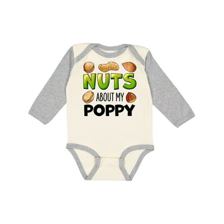 Inktastic Nuts About My Poppy Peanut Almond Pistachio Gift Baby Boy or Baby Girl Long Sleeve Bodysuit
Inktastic Nuts About My Poppy Peanut Almond Pistachio Gift Baby Boy or Baby Girl Long Sleeve Bodysuit