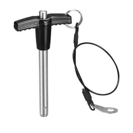 T Handle Lock Pins 5/16 Pin Dia. 2-23/64 Usage Length Stainless Steel Push-Button Quick Release Pin
T Handle Lock Pins 5/16 Pin Dia. 2-23/64 Usage Length Stainless Steel Push-Button Quick Release Pin