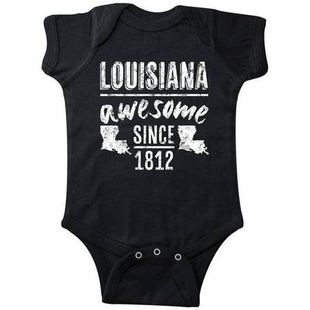 Inktastic Louisiana Awesome Since 1812 Gift Baby Boy or Baby Girl Bodysuit