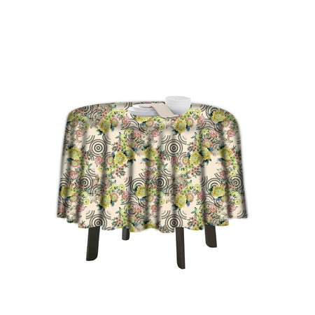 eloria Floral Printed Round Table Cloth Resistant Washable Decorative Table Cover for Dining Table
eloria Floral Printed Round Table Cloth Resistant Washable Decorative Table Cover for Dining Table