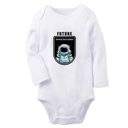 Future Planet Space Explorer Funny Rompers Newborn Baby Unisex Bodysuits Infant Jumpsuits Toddler 0-12 Months Kids Long Sleeves Oufits (White 6-12 Months)
Future Planet Space Explorer Funny Rompers Newborn Baby Unisex Bodysuits Infant Jumpsuits Toddler 0-12 Months Kids Long Sleeves Oufits (White 6-12 Months)