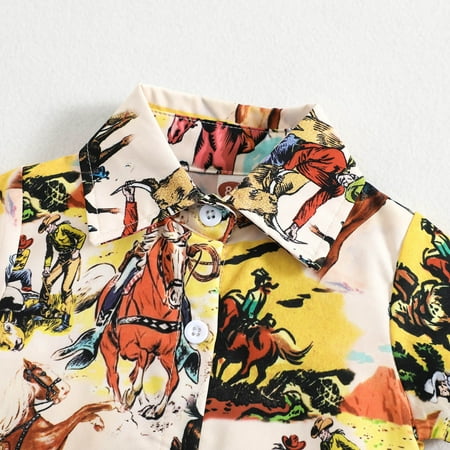 nsendm Toddler Boys Short Sleeve Cartoon Floral Printed T Shirt Gentleman Tops Clothes Boy Clothe Set Shirt Beige 2-3 Years
nsendm Toddler Boys Short Sleeve Cartoon Floral Printed T Shirt Gentleman Tops Clothes Boy Clothe Set Shirt Beige 2-3 Years