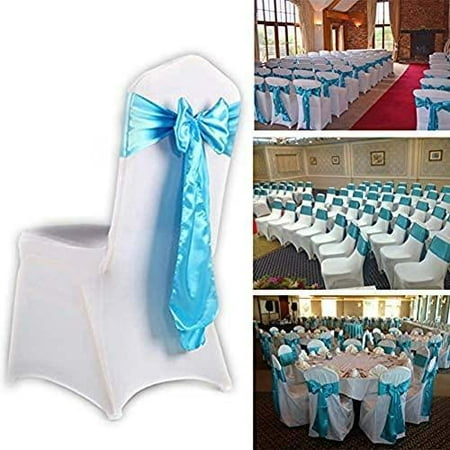 Pengpaig Elastic band for wedding chair with long bow for chair cover for weddings parties decorations (Blue) 17CM*275CM Blue
Pengpaig Elastic band for wedding chair with long bow for chair cover for weddings parties decorations (Blue) 17CM*275CM Blue