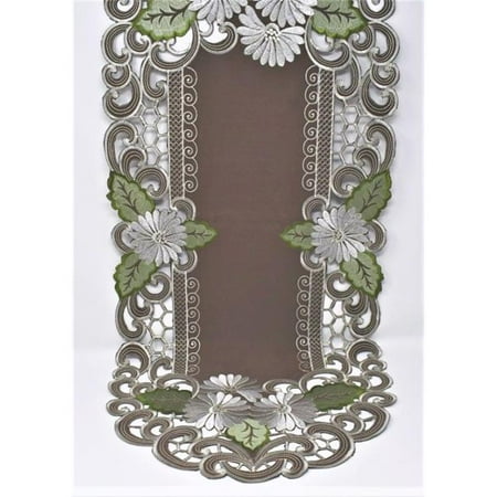 Sinobrite H8852-1-14x28 14 x 28 in. White Daisy Green Leaves on Brown Fabric Table Runner
Sinobrite H8852-1-14x28 14 x 28 in. White Daisy Green Leaves on Brown Fabric Table Runner