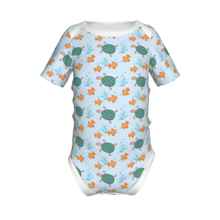 Coaee Turtles And Goldfish for Soft Baby Short-Sleeve Bodysuit Baby Climbing Clothes Baby Girls Boys Bodysuit Romper-6 Months
Coaee Turtles And Goldfish for Soft Baby Short-Sleeve Bodysuit Baby Climbing Clothes Baby Girls Boys Bodysuit Romper-6 Months