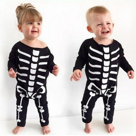Fall Newborn Girl Clothes Toddler Clothes Black Thanksgiving Halloween Long Sleeves Skull Spring and Autumn Outfit 70
Fall Newborn Girl Clothes Toddler Clothes Black Thanksgiving Halloween Long Sleeves Skull Spring and Autumn Outfit 70