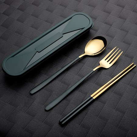 IOAOAI Dinnerware Spoon 1 Set Dinning Rust-proof Practical Spoon Fork Chopsticks Portable Kitchen Accessories
IOAOAI Dinnerware Spoon 1 Set Dinning Rust-proof Practical Spoon Fork Chopsticks Portable Kitchen Accessories