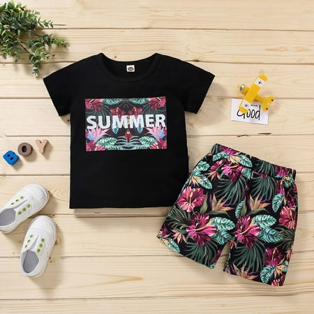 Simplmasygenix Summer Toddler Tops Shorts Short Sleeve Summer Kids Boys Clothes Sets Floral Print Shirts Tops Shorts 2pc
Simplmasygenix Summer Toddler Tops Shorts Short Sleeve Summer Kids Boys Clothes Sets Floral Print Shirts Tops Shorts 2pc