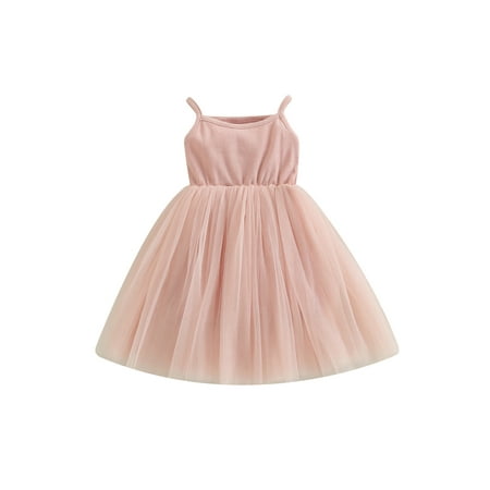Arvbitana Toddler Girl Summer Princess Sling Dress Sleeveless Tulle Tutu Patchwork A-line Dress Solid Color Birthday Sundress
Arvbitana Toddler Girl Summer Princess Sling Dress Sleeveless Tulle Tutu Patchwork A-line Dress Solid Color Birthday Sundress