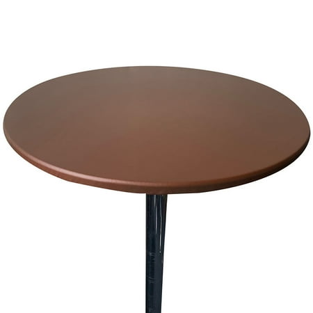 Fitted Tablecloth For Round Table Waterproof Elastic Table Cover Circle Tablecloth For Outdoor Picnics Travel Party BBQ-Brown-60cm
Fitted Tablecloth For Round Table Waterproof Elastic Table Cover Circle Tablecloth For Outdoor Picnics Travel Party BBQ-Brown-60cm