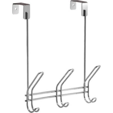 Interdesign 64037 Classico Over-the-Door Rack 3-Hook - Chrome