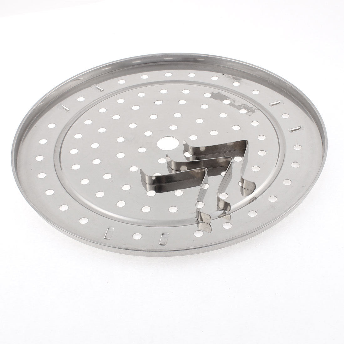 Stainless Steel Round Cooking Food Steamer Rack 10 Inch Dia 2 Pcs