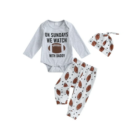 Bagilaanoe 3pcs Newborn Baby Boys Long Pants Set Letters Print Short Sleeve Romper Tops + Trousers + Hat 3M 6M 12M Infant Casual Outfits
Bagilaanoe 3pcs Newborn Baby Boys Long Pants Set Letters Print Short Sleeve Romper Tops + Trousers + Hat 3M 6M 12M Infant Casual Outfits