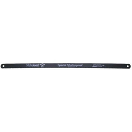 Nicholson 63112 10 in. Blade Hacksaw Wavy Raker Pack Of 10