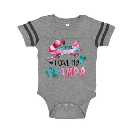 Inktastic I Love My Grampa Pink and Blue Fox with Hearts Gift Baby Boy or Baby Girl Bodysuit
Inktastic I Love My Grampa Pink and Blue Fox with Hearts Gift Baby Boy or Baby Girl Bodysuit