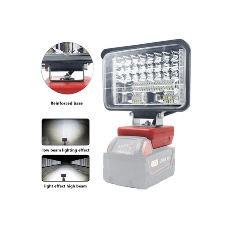 Chamat Cordless LED Work Light for M18 18V Li-Ion Battery with Low Voltage Protection for Outdoor Camping 8 Inch
Chamat Cordless LED Work Light for M18 18V Li-Ion Battery with Low Voltage Protection for Outdoor Camping 8 Inch