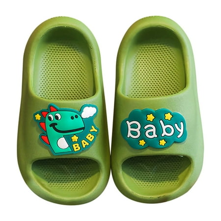 Celiean Home Slippers For Children Kids Breathable Open Toe Children Slippers Cartoon Soft Sole In Summer Comfortable Girls Sandals Green 4-5Y
Celiean Home Slippers For Children Kids Breathable Open Toe Children Slippers Cartoon Soft Sole In Summer Comfortable Girls Sandals Green 4-5Y