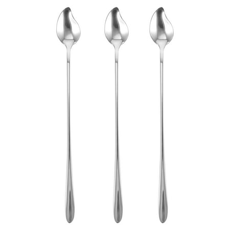 HOMEMAXS 3pcs Mango Shape Spoon Stainless Steel Stirring Spoon Long Handle Coffee Spoon
HOMEMAXS 3pcs Mango Shape Spoon Stainless Steel Stirring Spoon Long Handle Coffee Spoon