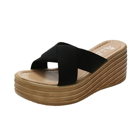 Youmylove Women Sandals Fashion Summer Wedge Middle Heel Thick Sole Leopard Printed Multicolor Lightweight Casual Bohemian Comfortable Stylish Shoes Ladies Footwear
Youmylove Women Sandals Fashion Summer Wedge Middle Heel Thick Sole Leopard Printed Multicolor Lightweight Casual Bohemian Comfortable Stylish Shoes Ladies Footwear