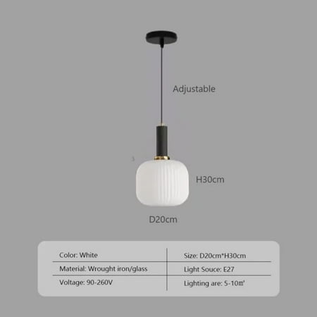 FPWNGL Elegant Nordic Minimalist Stylish Modern LED Glass Pendant Lights - Perfect for Japanese-style Dining Room Kitchen or Bedside Decoration. Enhance your Space with These Stylish Ha
FPWNGL Elegant Nordic Minimalist Stylish Modern LED Glass Pendant Lights - Perfect for Japanese-style Dining Room Kitchen or Bedside Decoration. Enhance your Space with These Stylish Ha