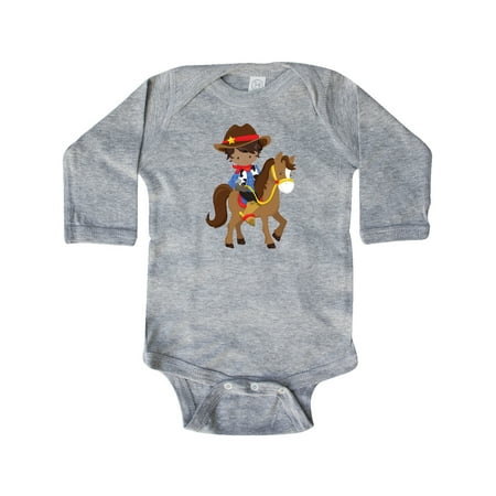Inktastic African American Boy Little Cowboy Brown Horse Gift Baby Boy Long Sleeve Bodysuit
Inktastic African American Boy Little Cowboy Brown Horse Gift Baby Boy Long Sleeve Bodysuit