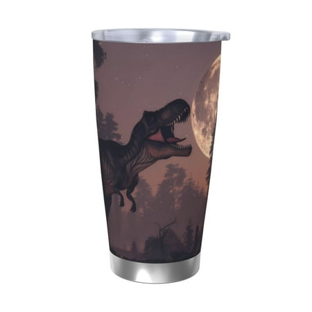 Qekee Dinosaur Moonlit Forest Print 20OZ Car Cup Stainless Steel Vacuum Insulated Tumbler Tumbler Cup With Lid And Straw Travel Coffee Mug-Without Straw
Qekee Dinosaur Moonlit Forest Print 20OZ Car Cup Stainless Steel Vacuum Insulated Tumbler Tumbler Cup With Lid And Straw Travel Coffee Mug-Without Straw