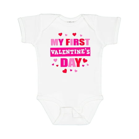Inktastic My First Valentines Day with Hearts in Pink Gift Baby Boy or Baby Girl Bodysuit
Inktastic My First Valentines Day with Hearts in Pink Gift Baby Boy or Baby Girl Bodysuit