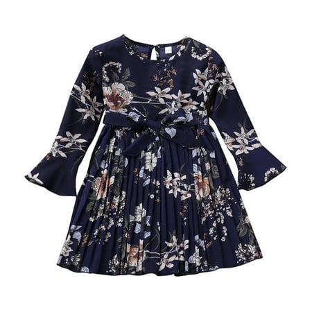 ZMHEGW Toddler Girls Dresses Casual S Scoop Neck Long Sleeves Floral Flowy Print Plain Sundress Sun Dress
ZMHEGW Toddler Girls Dresses Casual S Scoop Neck Long Sleeves Floral Flowy Print Plain Sundress Sun Dress
