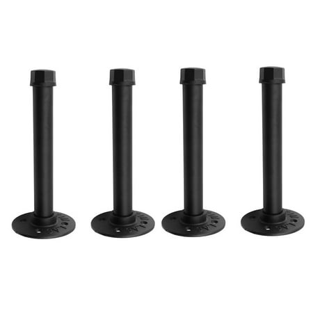 4 Pcs 8Inch Black Shelf with Screws Pipe Floating Rack Bracket Heavy-Duty Industrial Pipe Rack Rustic DIY Shelf Bracket
4 Pcs 8Inch Black Shelf with Screws Pipe Floating Rack Bracket Heavy-Duty Industrial Pipe Rack Rustic DIY Shelf Bracket