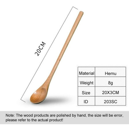 1PC Wooden Milk Coffee Spoon Long Handle Small Spoon Wooden Tableware Coffee Spoon Stick Stick Kitchen Accessories
1PC Wooden Milk Coffee Spoon Long Handle Small Spoon Wooden Tableware Coffee Spoon Stick Stick Kitchen Accessories