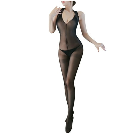 QIPOPIQ Lingerie for Women Clearance Ladies Cool Girl Sexy Lingerie High Elasticity Hollow See-through Transparent Open Gear Jumpsuit Netsuit
QIPOPIQ Lingerie for Women Clearance Ladies Cool Girl Sexy Lingerie High Elasticity Hollow See-through Transparent Open Gear Jumpsuit Netsuit